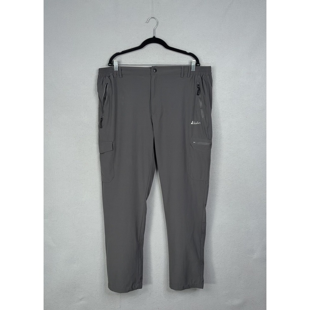 Clothin Cargo Pants Men XL/30L Gray Hiking Fishing Outdoor Gorpcore
